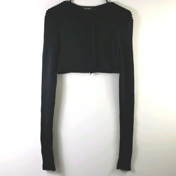 Isabel Marant Cropped Brad Sweater - Picture 1 of 7